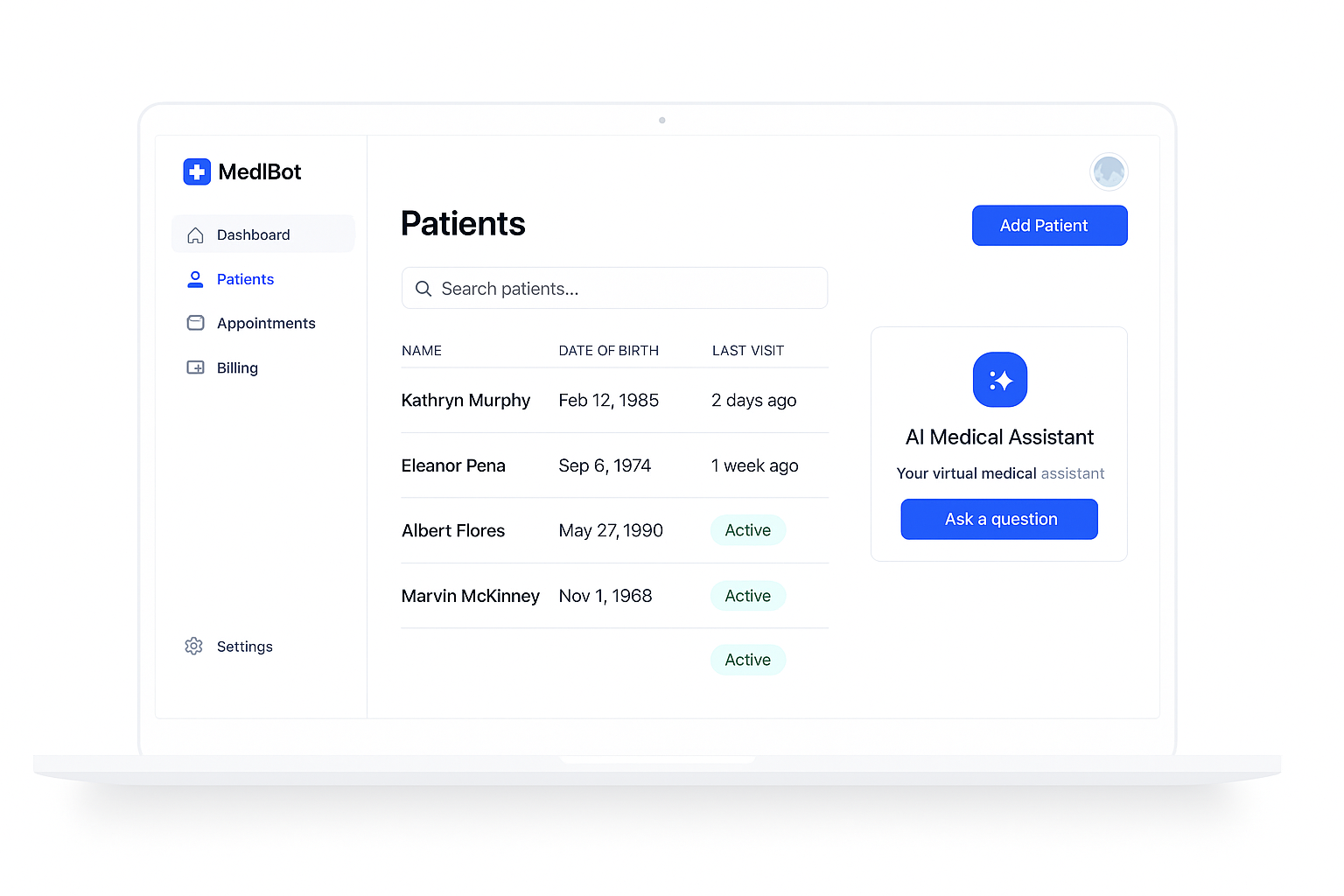 Medibot — Health SaaS